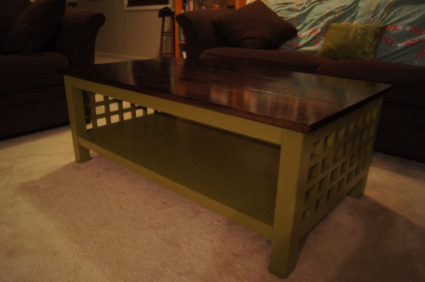 We might actually use coasters on this thing...